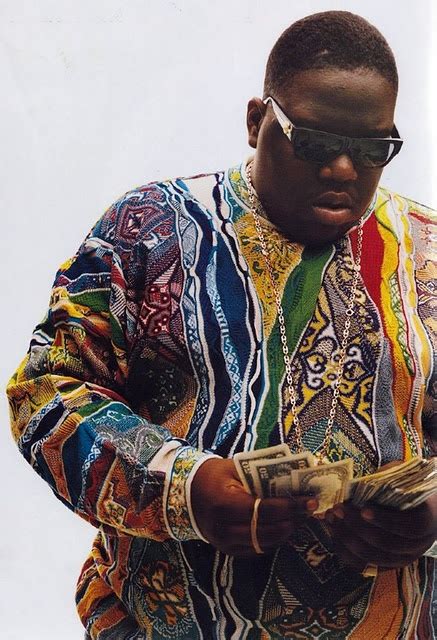 biggie smalls versace sweater|biggie smalls without glasses.